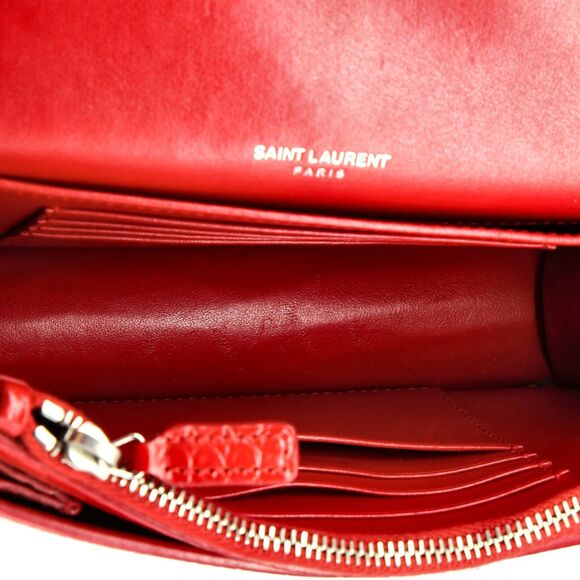 Saint Laurent Sunset Chain Wallet #137417S15B - Picture 5 of 8